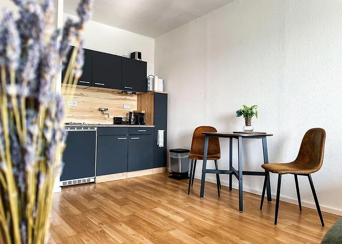 Modernes Apartment Naehe Chemnitz Wifi Netflix